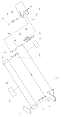 74634-00,áOptionaláDischargeáKit Diagram and Parts List for CH450H  Bear Cat Chipper Shredder
